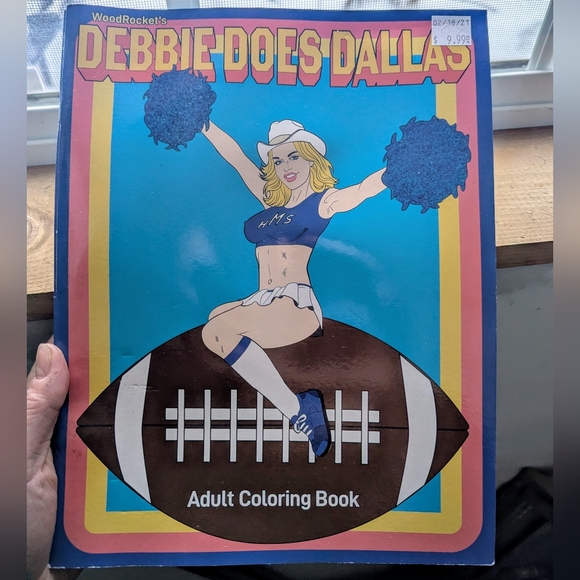 Wood Rocket Other - Debbie Does Dallas Adult Coloring Book